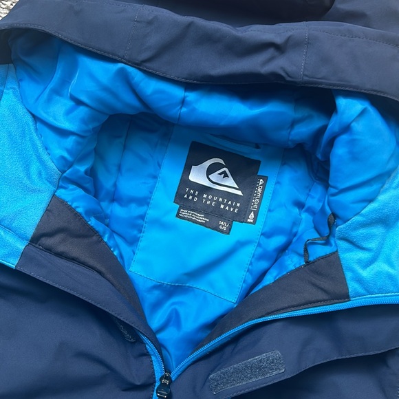 Boys QUIKSILVER Dry Flight Snowboard Ski Winter Jacket 10k - Picture 2 of 8